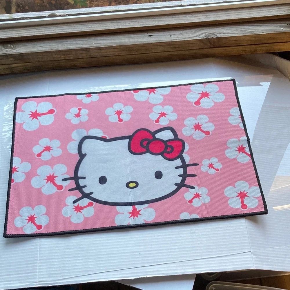 HELLO KITTY Sanrio Accent Rug Floor Mat 23 x 15 inches